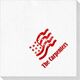American Flag Deville Napkins Image 2 of 2